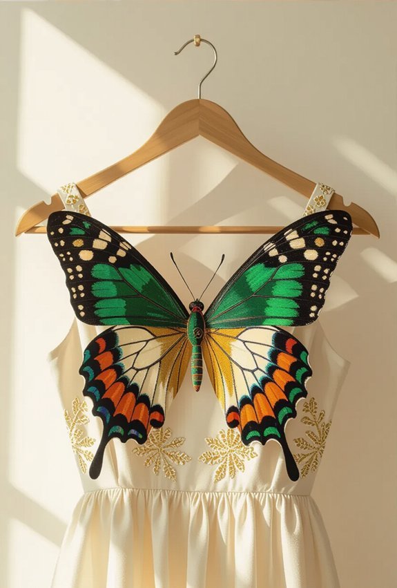 90s inspired butterfly print sets