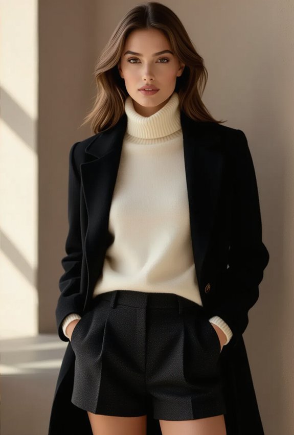 effortless sophistication through tailored textures