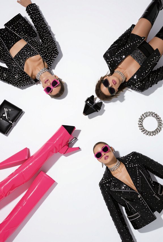 glamorous confident bold fabulous