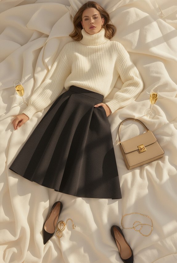 polished cozy chic effortless