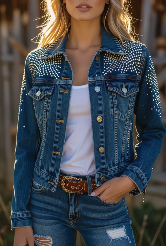 sparkling glamorous intentional confident