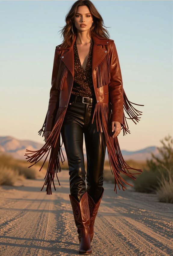 stylish western power fashion combo